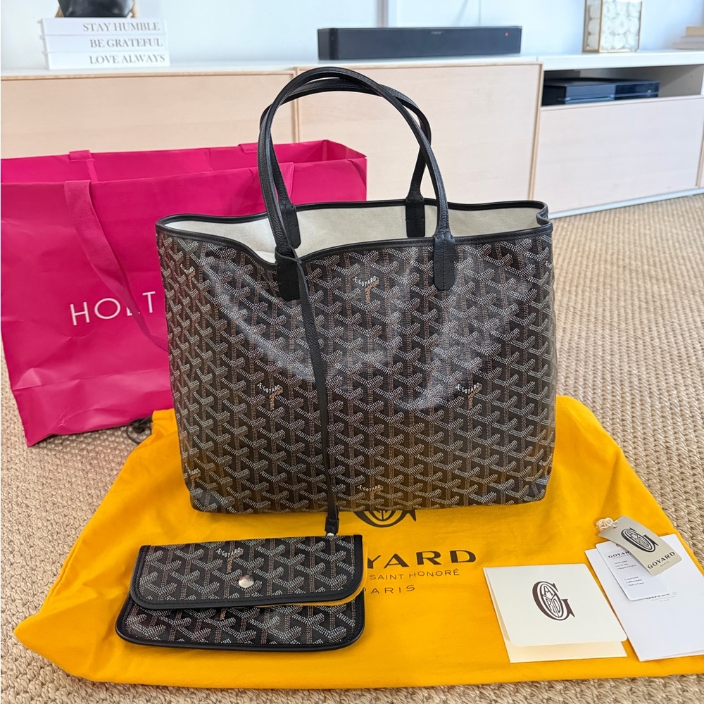 GOYARD Saint Louis PM Tote Black